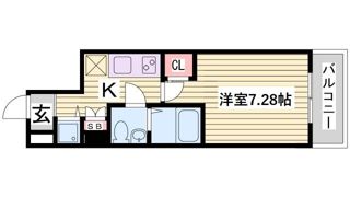 KTG RESIDENCE 芦屋西の間取り画像
