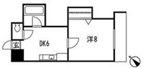 広島畳材6ビルの間取り画像