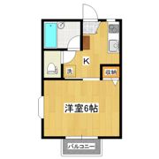 若葉コートの間取り画像