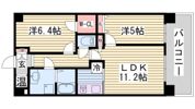 サニープレイス西芦屋2号館の間取り画像