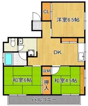 クルム菜園場の間取り画像