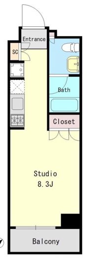 イースト秋葉原の間取り画像