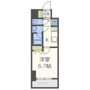 LAV心斎橋WESTの間取り画像