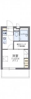 レオパレスベレオMの間取り画像