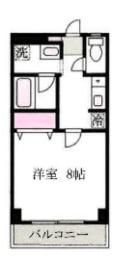 キャンパスツリー2号棟の間取り画像