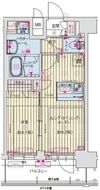 プレリス大阪今里サヴィアの間取り画像