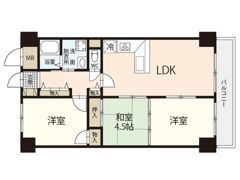 グリーンコート井口の間取り画像