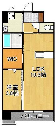 ギャラン陣原の間取り画像