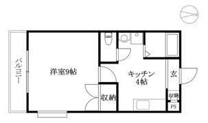 サンライズの間取り画像