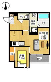 Grandtic Atomuの間取り画像