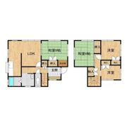 稲敷Y戸建の間取り画像