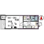 ヴァンベール宮町の間取り画像
