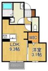 ミルキーヒルズの間取り画像