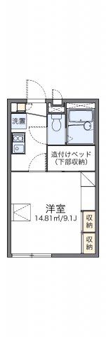 レオパレス南久が原の間取り画像