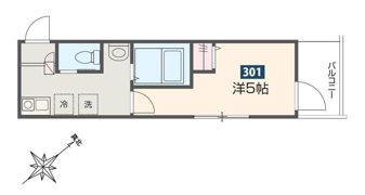MELDIA成増の間取り画像