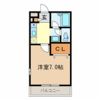 ゴールドハイツの間取り画像