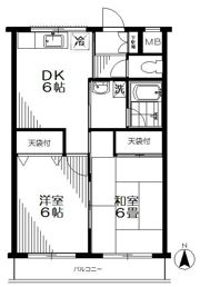 サンハイネスエースの間取り画像