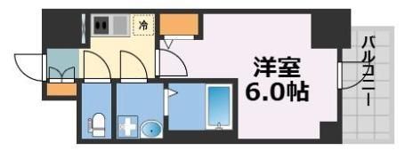 エスリード弁天町NORTH RESIDENCEの間取り画像
