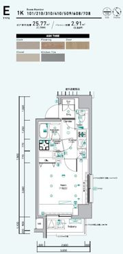 SYFORME MINAMI-IKEBUKUROの間取り画像