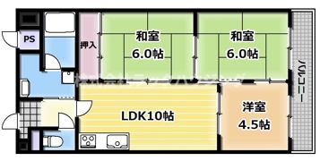 SUNミネマツの間取り画像