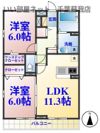 エターナルセンチュリー伍番館の間取り画像