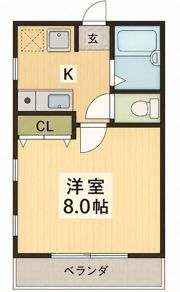 トーラス井の頭Ⅱの間取り画像