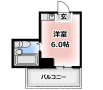 エムロード大門の間取り画像