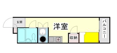 Dcourt六甲の間取り画像