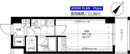 ステージファースト巣鴨の間取り画像