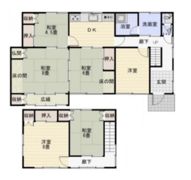 府中市目崎町貸家の間取り画像