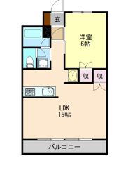 ヒューマンスペースⅡの間取り画像