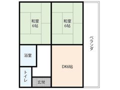 宮下ビル Bの間取り画像
