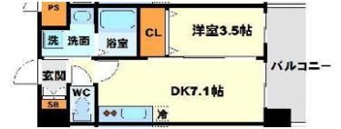 アンフィニⅩⅦマローネの間取り画像