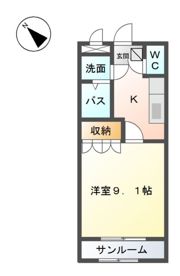ファイン アミュールの間取り画像