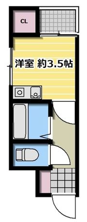 ロータリーマンション末広町の間取り画像