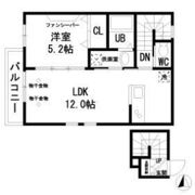Crest Ookayamaの間取り画像
