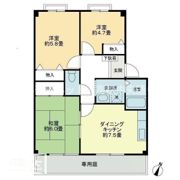 フォブール竹峰Bの間取り画像