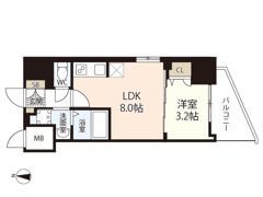 S－RESIDENCE国泰寺町一丁目の間取り画像