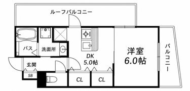 アスヴェルみなと元町OceanFrontの間取り画像