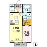 セジュール宮永の間取り画像