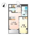 Ciel天瀬の間取り画像