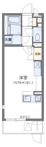 ミランダ浪華Ⅴの間取り画像