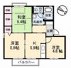 グレースプラザ早島の間取り画像