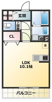 仮）枚方市東田宮新築計画の間取り画像