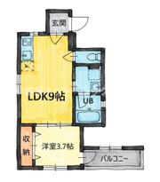 プレミア大日の間取り画像