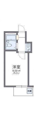 レオパレス代々木上原の間取り画像