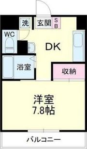 アベニュー山下の間取り画像