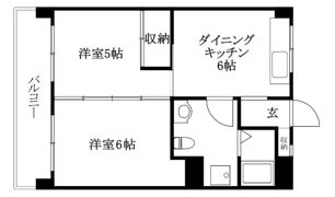 オックスフォードサーカス松山IC 1の間取り画像