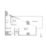 B CITY APARTMENT ITABASHI NORTHの間取り画像