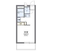 レオパレスフレア駅元町の間取り画像